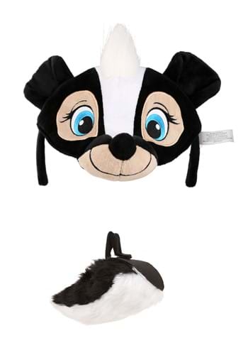 Click Here to buy Disney Bambi Flower Plush Headband and Tail Skunk Costume Kit from HalloweenCostumes, CDN Funds & Shipping