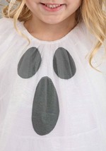 Toddler Ghost Dress Costume Alt 2