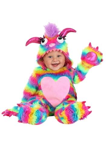 Click Here to buy Rainbow Baby Monster Costume from HalloweenCostumes, CDN Funds & Shipping