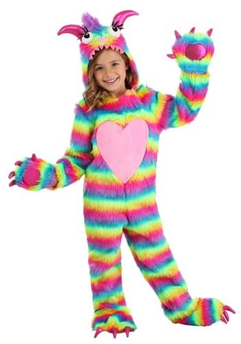 Click Here to buy Rainbow Monster Costume for Toddlers from HalloweenCostumes, CDN Funds & Shipping