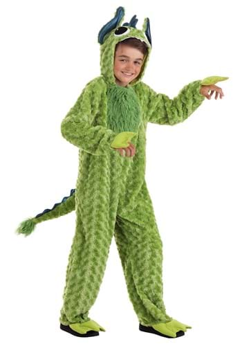 Little Green Monster Costume for Kids