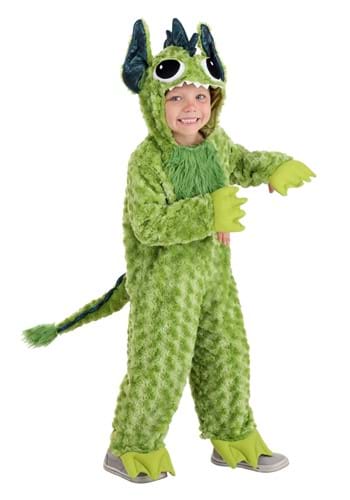 Click Here to buy Little Green Monster Toddler Costume from HalloweenCostumes, CDN Funds & Shipping