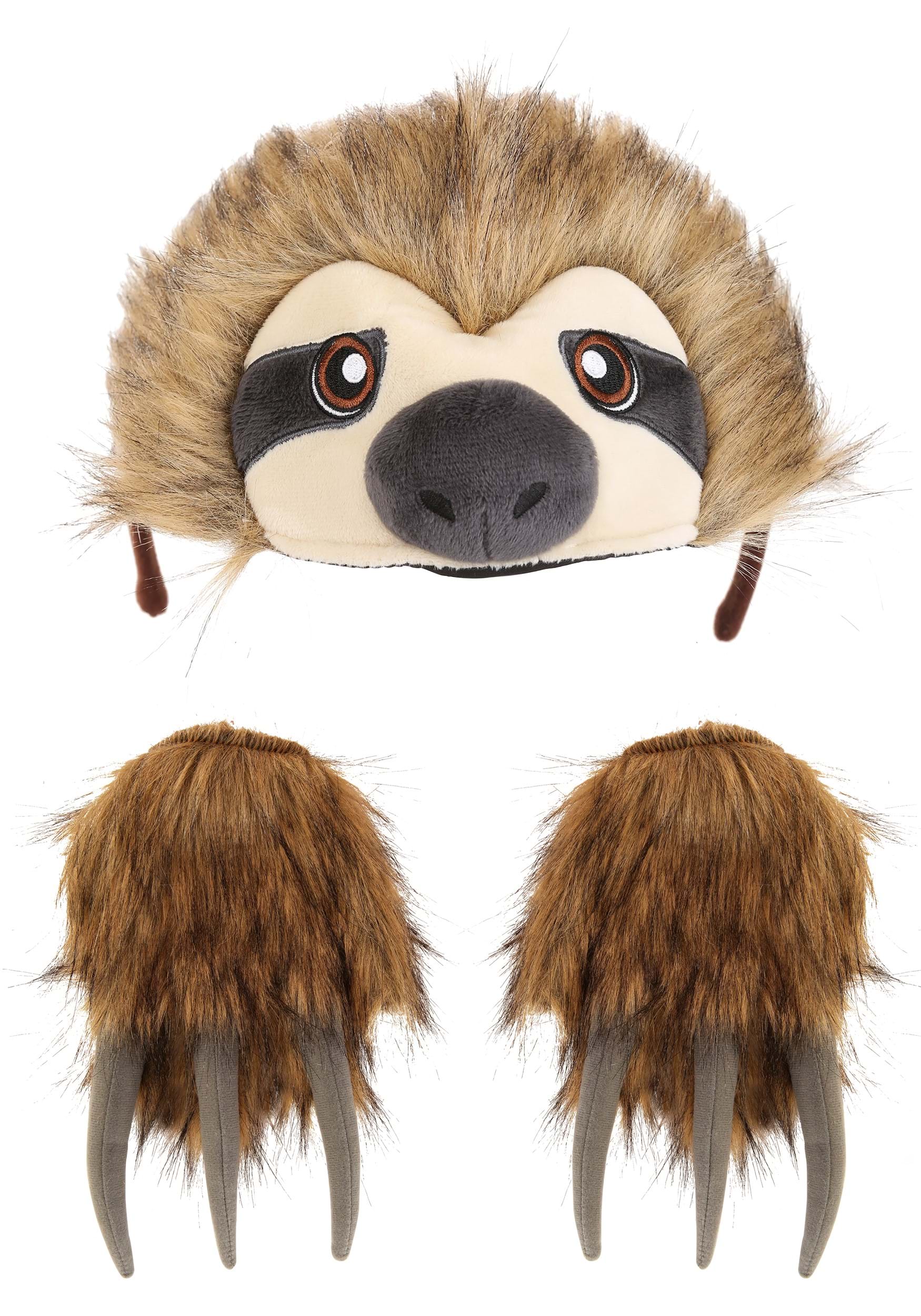 Sloth Soft Headband & Paws Kit