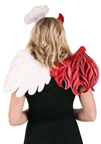 Click Here to buy Kit Half Angel/Half Devil | Devil Costumes from HalloweenCostumes, CDN Funds & Shipping