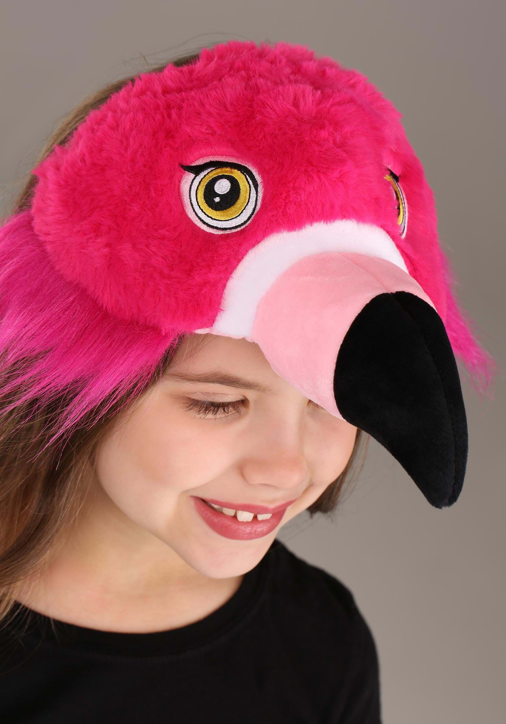 Plush Headband: Flamingo