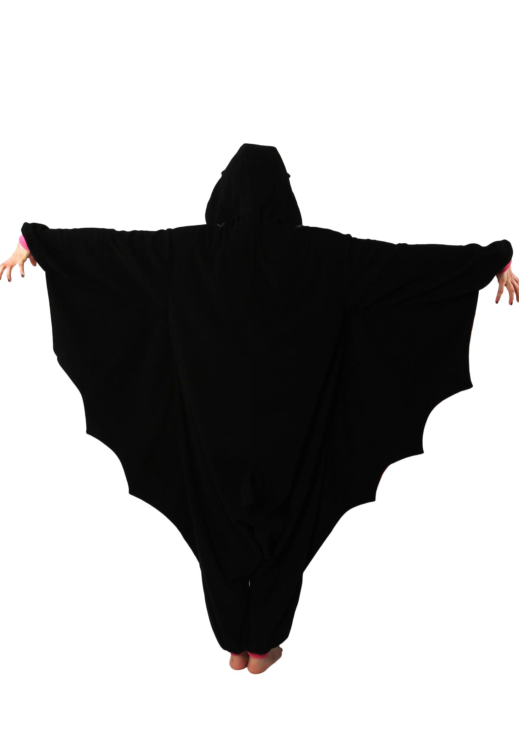Black Bat Kigurumi For Adults