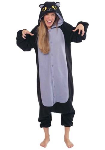 Click Here to buy Spooky Black Cat Adult Kigurumi from HalloweenCostumes, CDN Funds & Shipping