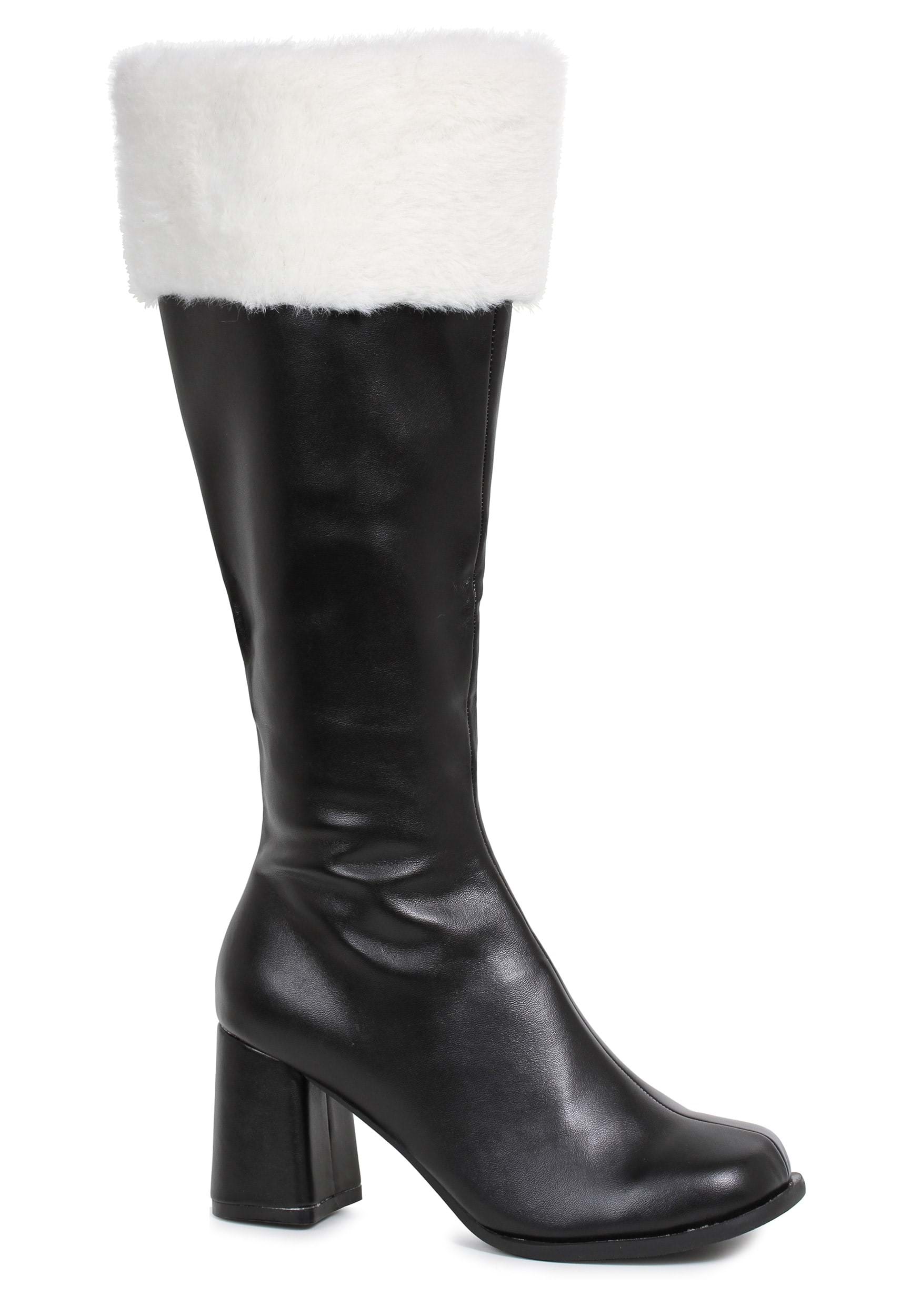 Gogo Fur Topped Women's Santa Boots