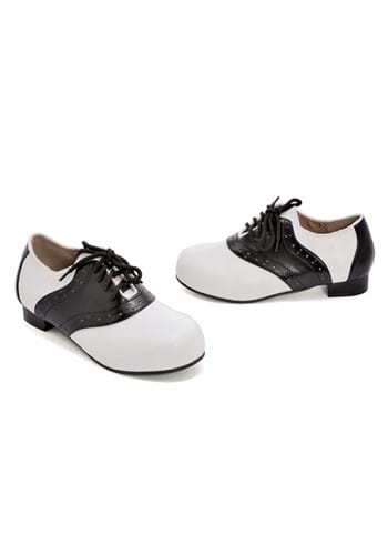 Black and White Girls Saddle Shoes