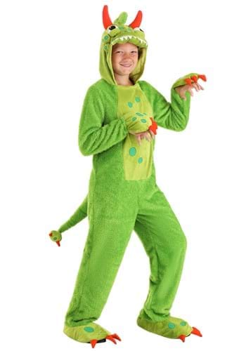 Spotted Green Monster Costume for Kids