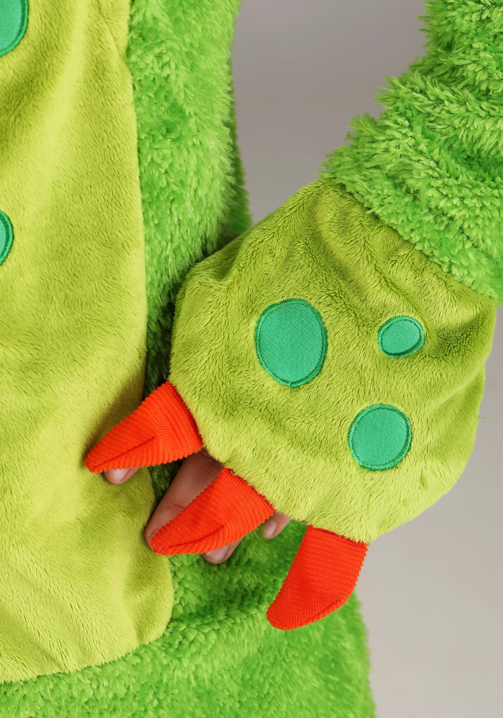 Spotted Green Monster Costume For Kids