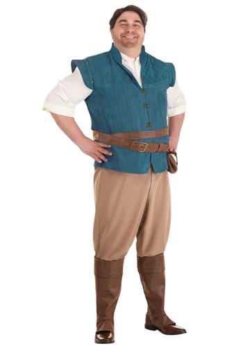 Click Here to buy Plus Size Tangled Flynn Rider Mens Costume from HalloweenCostumes, CDN Funds & Shipping