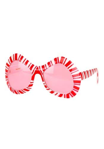 Click Here to buy Mod Candy Cane Costume Glasses from HalloweenCostumes, CDN Funds & Shipping