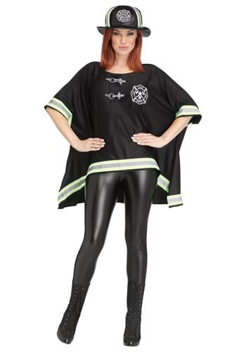 Click Here to buy Firefighter Poncho for Women from HalloweenCostumes, CDN Funds & Shipping