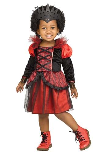 Click Here to buy Ruby Vampiress Costume for Toddlers from HalloweenCostumes, CDN Funds & Shipping