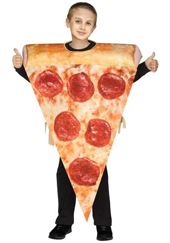 Photoreal Pizza Kids Costume