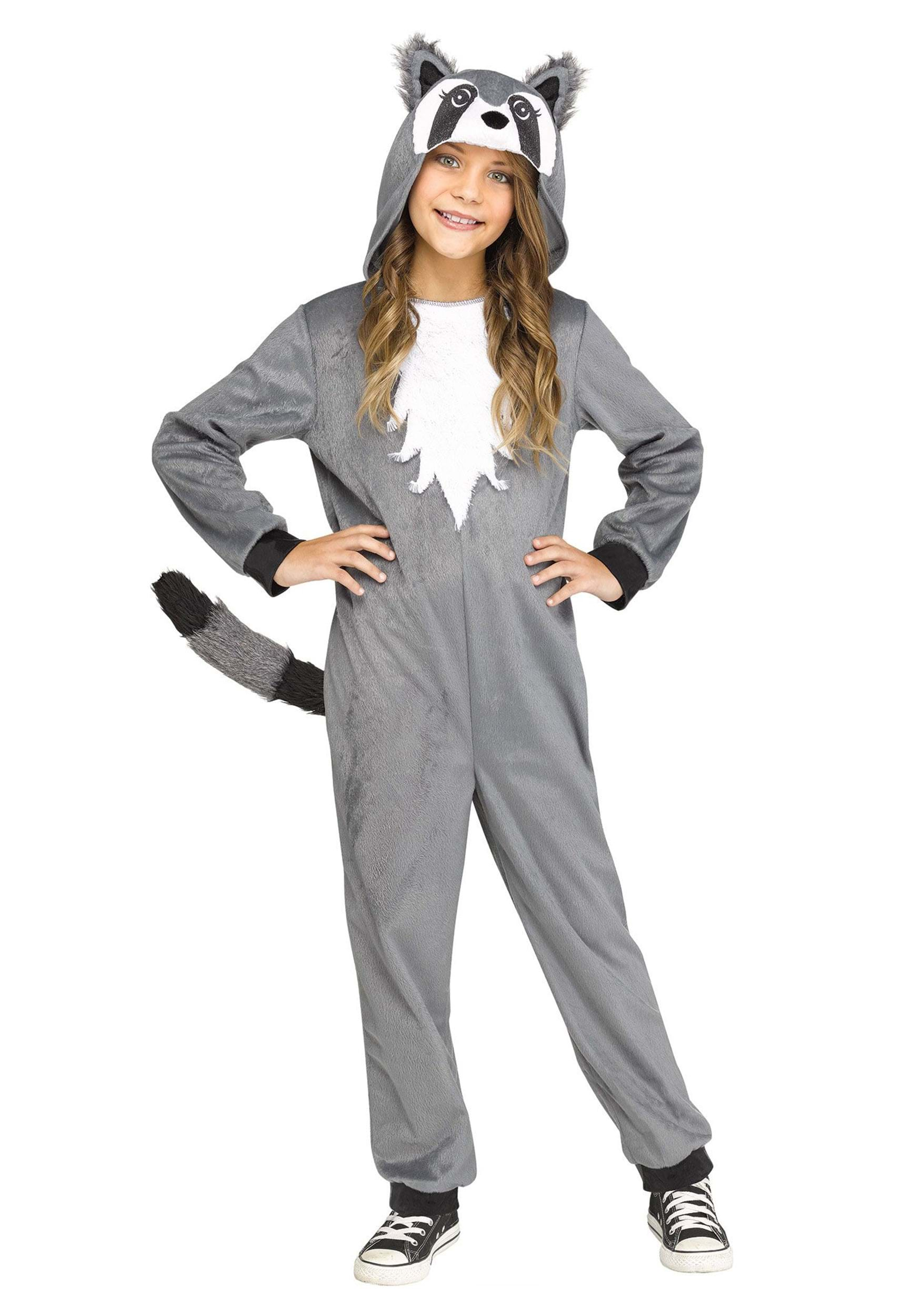 Cute Raccoon Girls Costume 1733