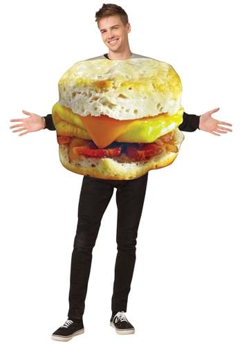 Click Here to buy Get Real Breakfast Sandwich Adult Costume from HalloweenCostumes, CDN Funds & Shipping