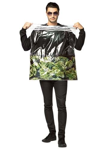 Click Here to buy Bag of Weed Costume for Adults from HalloweenCostumes, CDN Funds & Shipping
