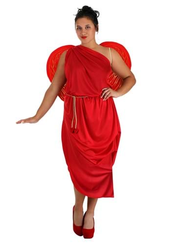 Click Here to buy Womens Plus Cupid Costume from HalloweenCostumes, CDN Funds & Shipping