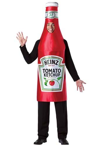 Click Here to buy Adult Heinz Ketchup Bottle Costume from HalloweenCostumes, CDN Funds & Shipping