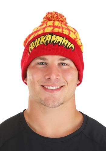 Click Here to buy Hulk Hogan Hulkamania WWE Knit Hat from HalloweenCostumes, CDN Funds & Shipping