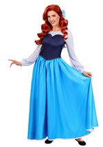 Adult Ariel Blue Dress Costume Alt 3