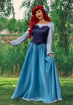 Adult Ariel Blue Dress Costume Alt 4