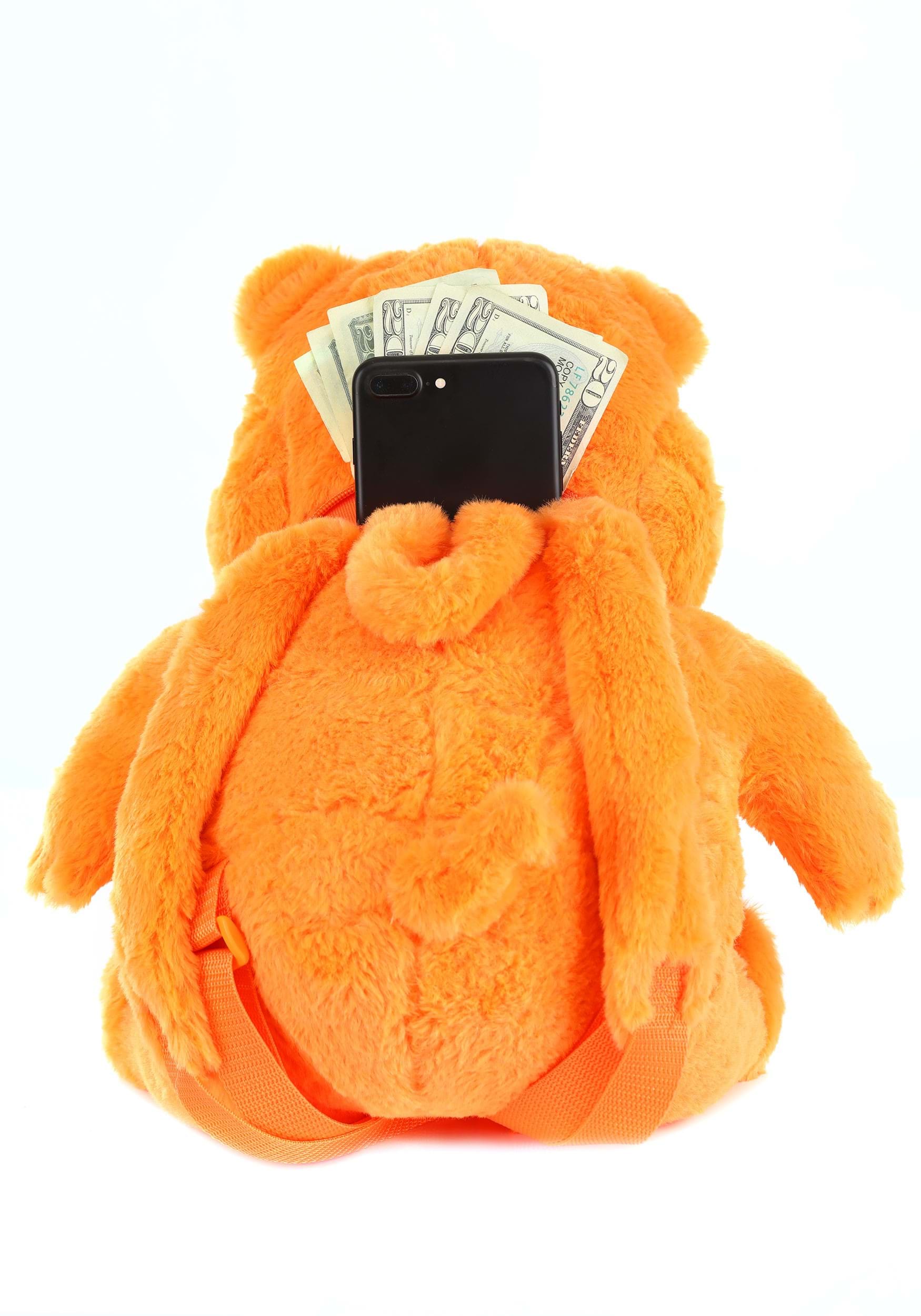 Hungry Hippos Orange Plush Backpack , Board Game Bags
