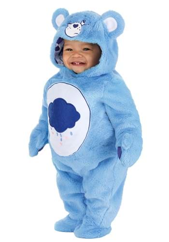 Click Here to buy Deluxe Care Bears Grumpy Bear Baby Costume | Care Bears Costumes from HalloweenCostumes, CDN Funds & Shipping
