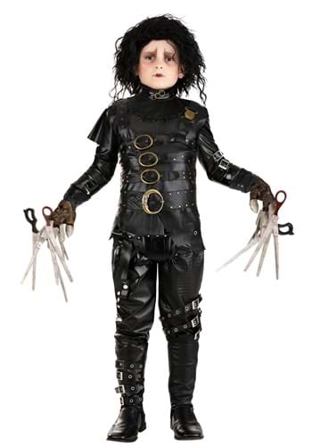 Click Here to buy Kids Authentic Edward Scissorhands Costume from HalloweenCostumes, CDN Funds & Shipping