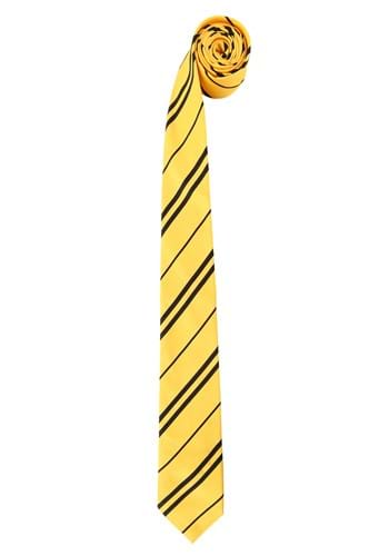 Click Here to buy Hufflepuff Basic Necktie from Harry Potter | Harry Potter Accessories from HalloweenCostumes, CDN Funds & Shipping