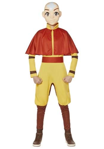 Click Here to buy Kids Avatar Aang Costume | Avatar: The Last Airbender Costumes from HalloweenCostumes, CDN Funds & Shipping