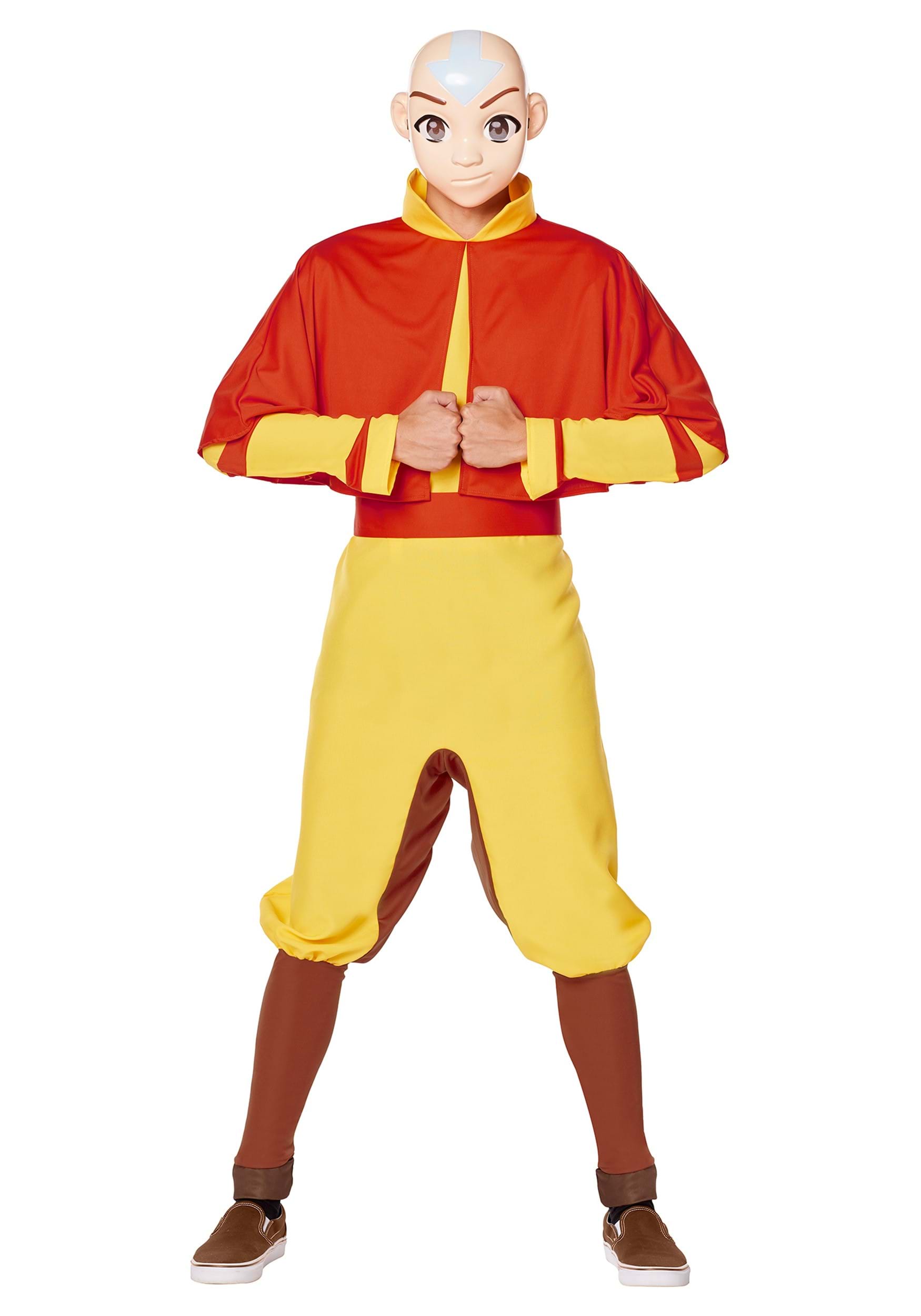 Avatar Aang Costume For Adults , Avatar The Last Airbender Costumes