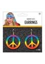 Tie Dye Peace Earrings