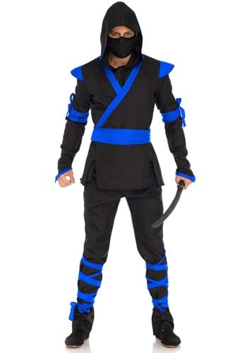 Click Here to buy Blue Ninja Mens Costume from HalloweenCostumes, CDN Funds & Shipping