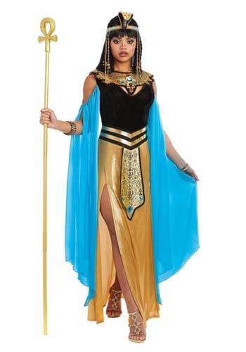 Click Here to buy Womens Adult Queen Cleopatra Costume from HalloweenCostumes, CDN Funds & Shipping