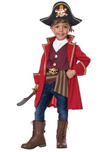 Click Here to buy Capn Shorty Toddler Pirate Costume from HalloweenCostumes, CDN Funds & Shipping