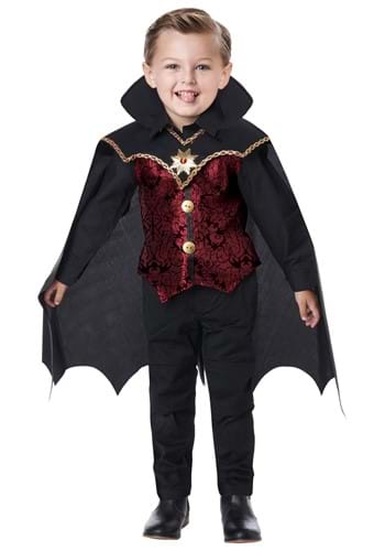 Click Here to buy Swanky Toddler Vampire Costume from HalloweenCostumes, CDN Funds & Shipping
