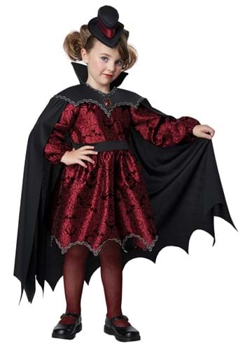 Click Here to buy Toddler Posh Vampire Costume from HalloweenCostumes, CDN Funds & Shipping