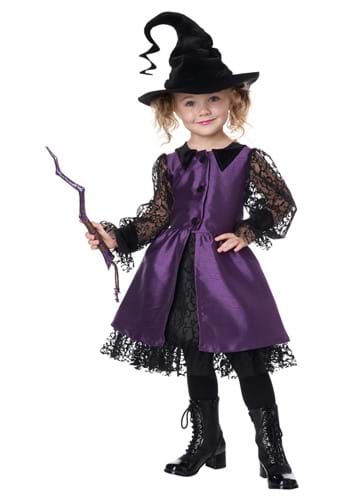 Click Here to buy Toddler Witch Wittle Witchiepoo Costume from HalloweenCostumes, CDN Funds & Shipping