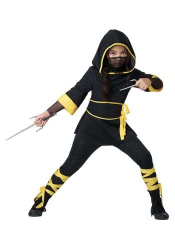 Lightning Ninja Girls Costume