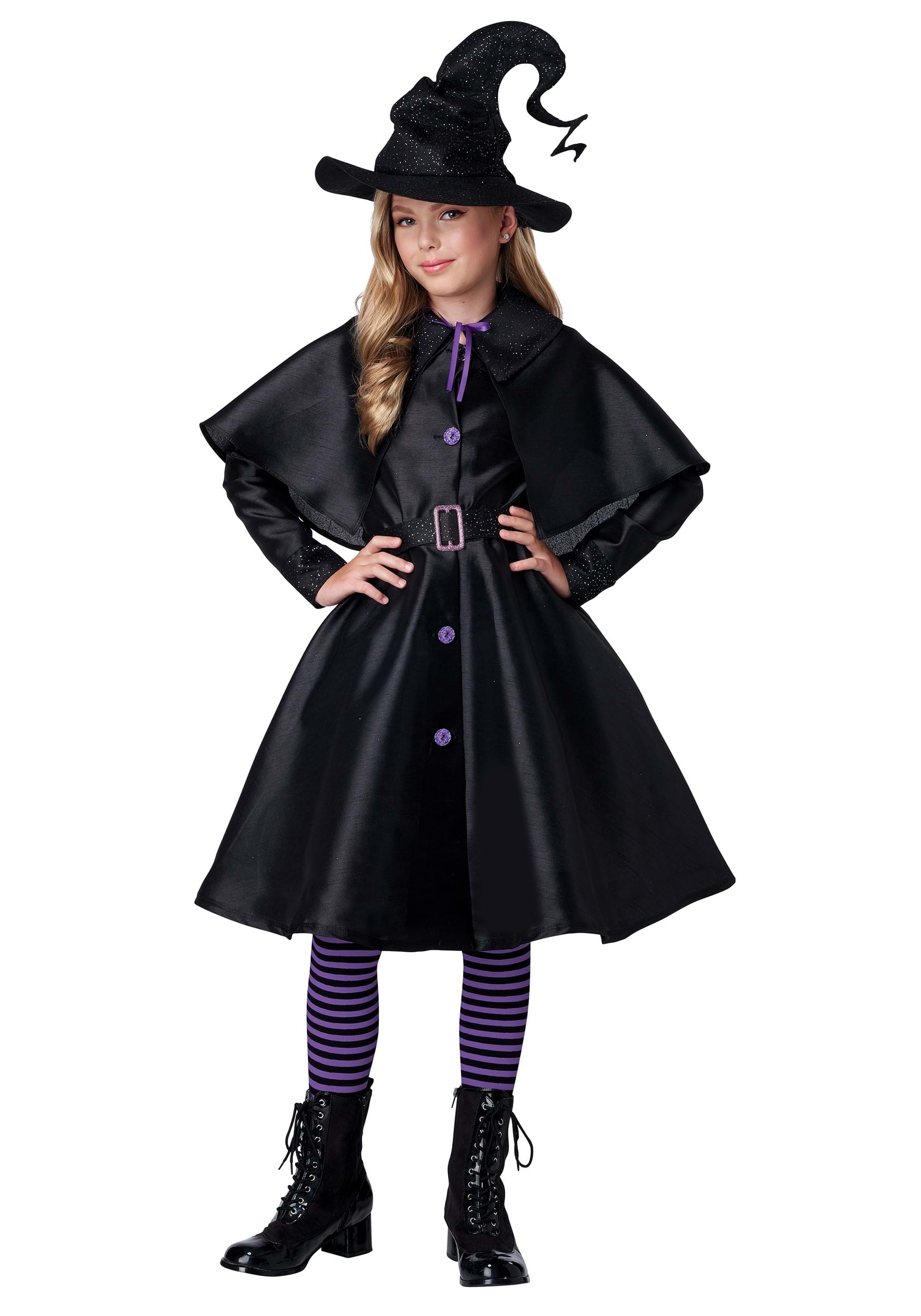 Witchs Coven Coat Girls Costume 9443
