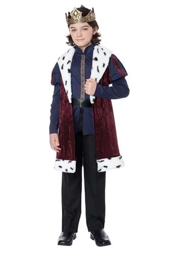 Boys Kindhearted Noble King Costume