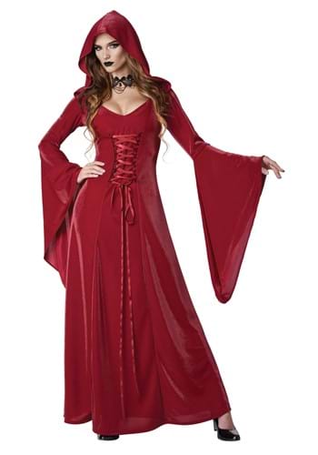 Click Here to buy Womens Adult Crimson Robe Costume from HalloweenCostumes, CDN Funds & Shipping