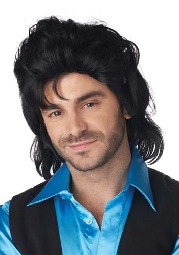 Click Here to buy Black Mullet Mens Wig from HalloweenCostumes, CDN Funds & Shipping