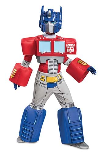 Click Here to buy Deluxe Gen 1 Transformers Optimus Prime Costume from HalloweenCostumes, CDN Funds & Shipping