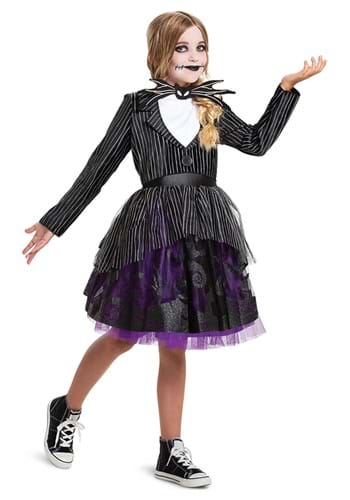 Click Here to buy Girls Jack Skellington Nightmare Before Christmas Tutu Deluxe Costume from HalloweenCostumes, CDN Funds & Shipping