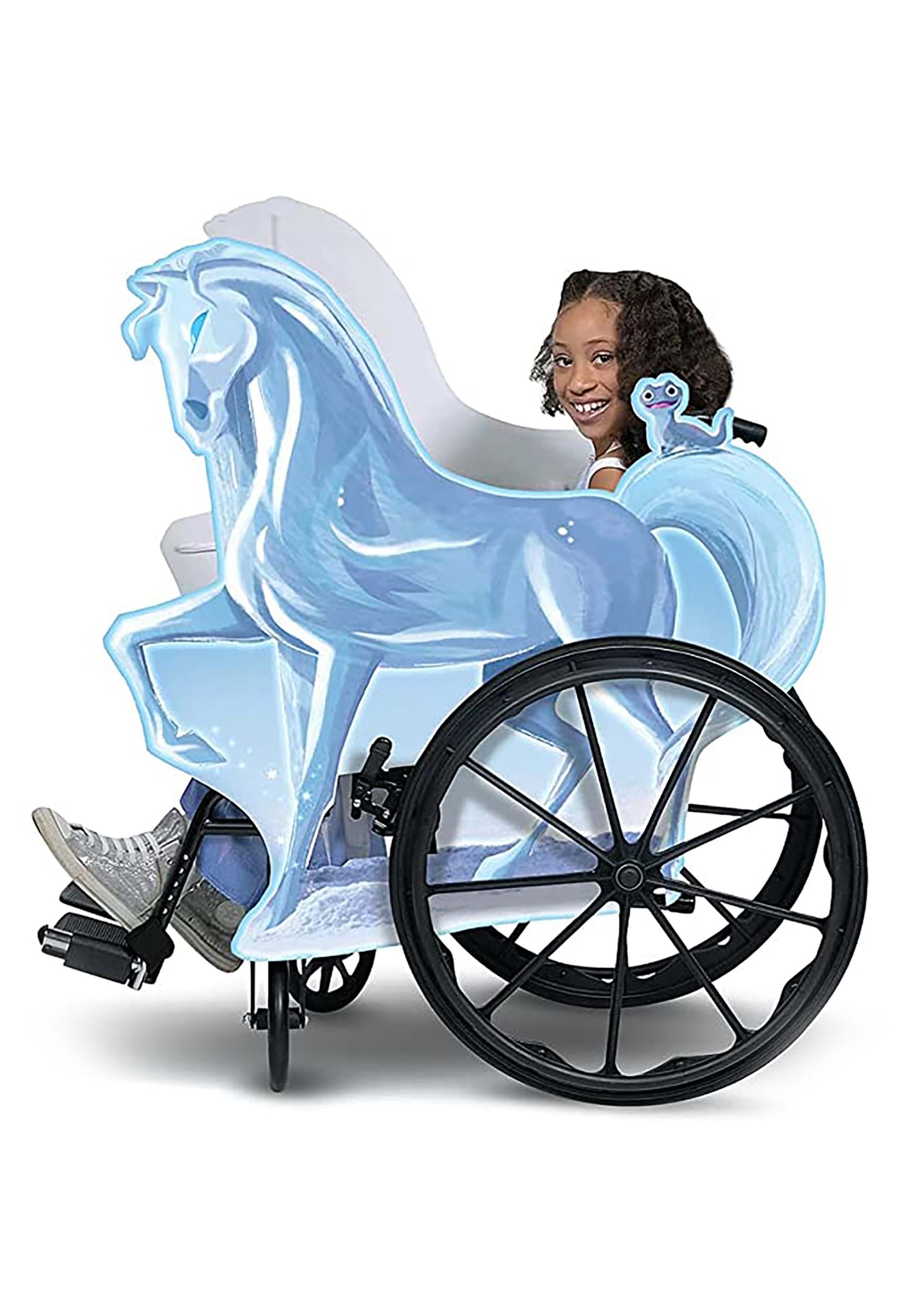 Frozen Ice Nokk Wheelchair Cover Adaptive Costume