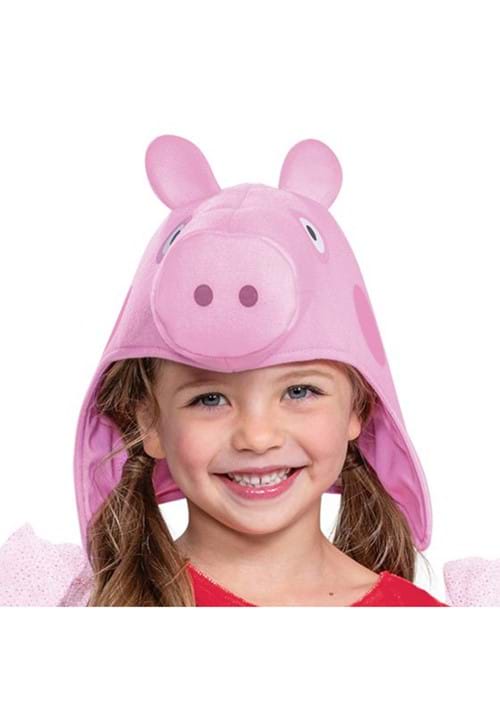 Peppa Pig Kostüm Für Mädchen – Jumpsuit Mit Hut, Größe Large (4-6 Jahre)